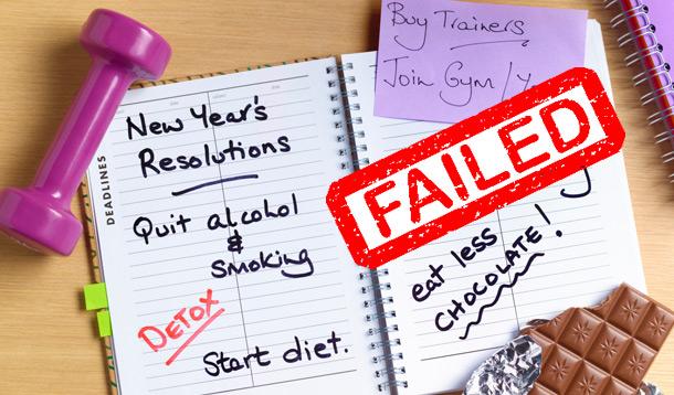 new years failed resolutions